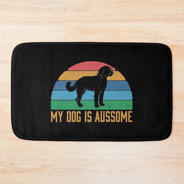 Item preview, My Dog Is Aussome Funny Aussiedoodle Owner print designed and sold by jakehughes2015.