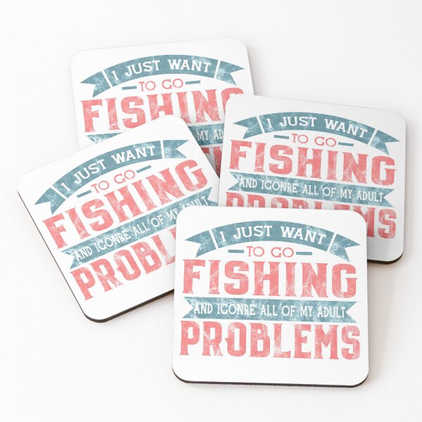 Item preview, I Just Want To Go Fishing - Funny Fishing designed and sold by helliazidi.