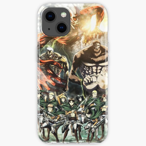 Attack on Titan All iPhone Soft Case