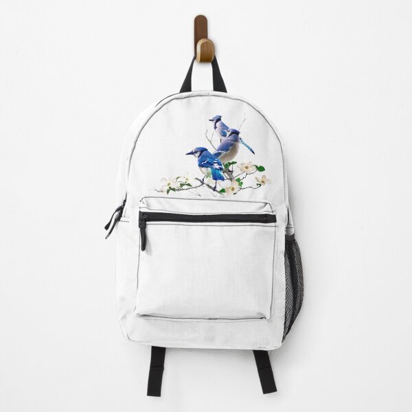 Item preview, Blue Jays On Flowering Branch designed and sold by Salmoneggs.