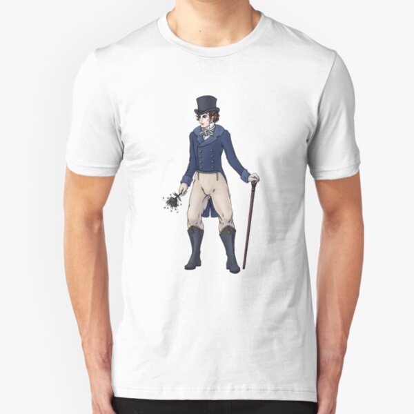 Sir Aubrey Granthorpe - Regency Fashion Illustration Slim Fit T-Shirt