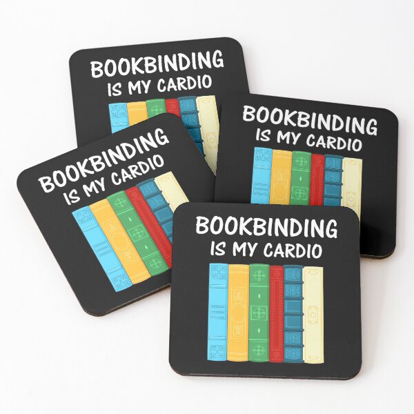 Item preview, Funny Journal Binding Bookbinding Is My Cardio graphic designed and sold by jakehughes2015.