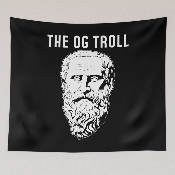 Item preview, The OG Troll Funny Philosopher Diogenes product designed and sold by jakehughes2015.