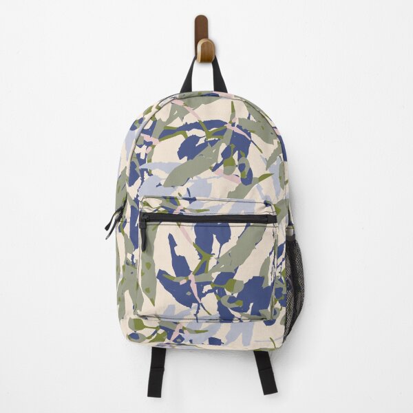 Item preview, Gum Leaf Gentle - Navy/Cream designed and sold by MarianneTowArt.