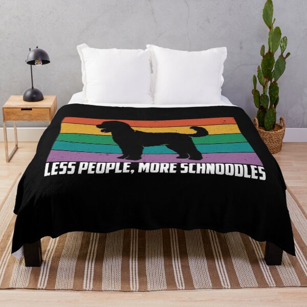 Item preview, Funny Doodle Dog Owner Less People More Schnoodles product designed and sold by jakehughes2015.