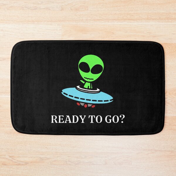 Item preview, Ready to go? Alien with spaceship designed and sold by StarlightTales.