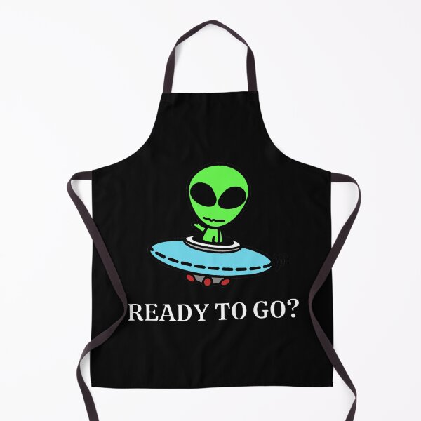 Item preview, Ready to go? Alien with spaceship designed and sold by StarlightTales.