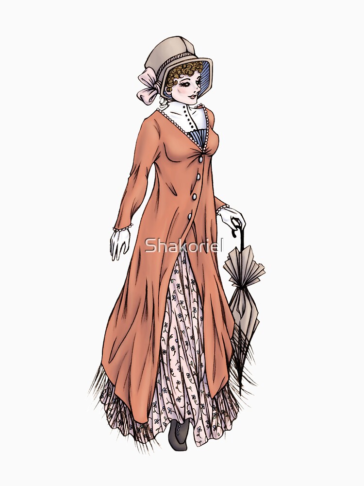 Miss Phoebe Churcham - Regency Fashion Illustration by Shakoriel