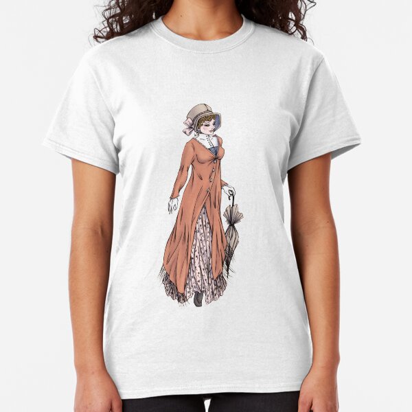 Miss Phoebe Churcham - Regency Fashion Illustration Classic T-Shirt