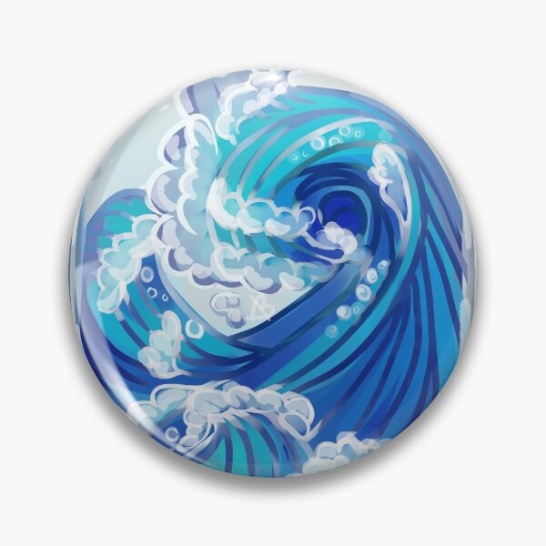 Item preview, Waves in a Bottle designed and sold by mokamojo.