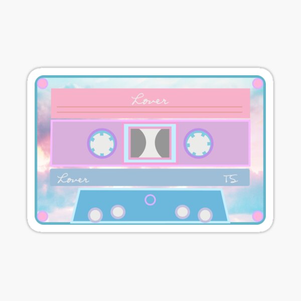 Taylor Swift Stickers: The Lover Collection - Lover Cassette