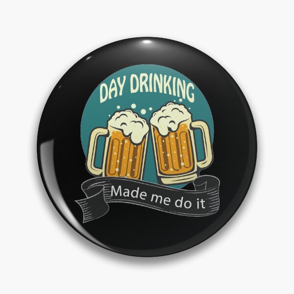 Item preview, Day Drinking Made Me Do It Funny Irish St Patrick's Day gift designed and sold by BAISSANE.