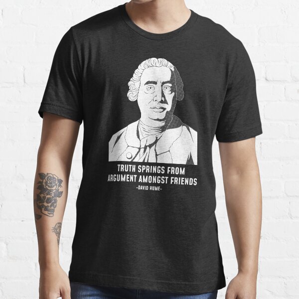 Truth Skeptic Philosophy Quote David Hume design Essential T-Shirt