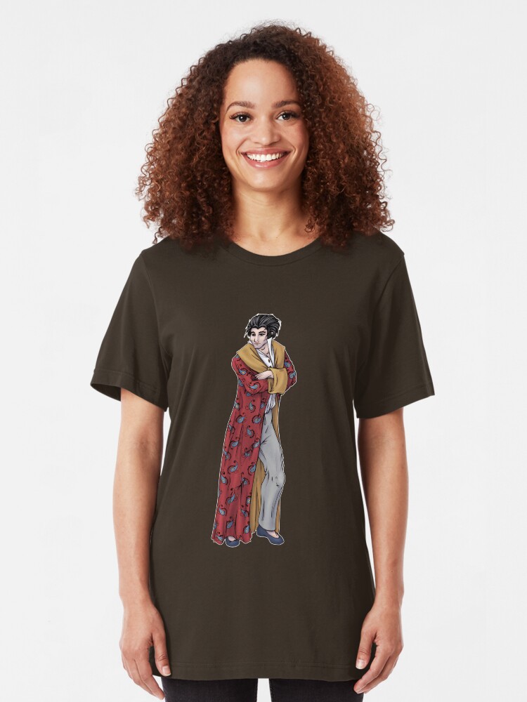 Alternate view of Lord William Rathmell - Regency Fashion Illustration Slim Fit T-Shirt