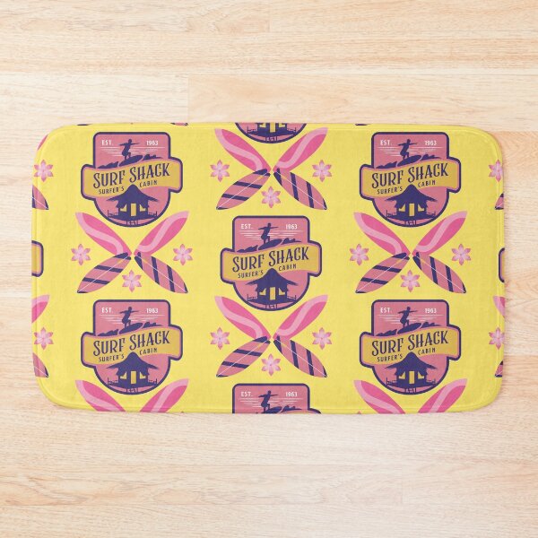 Item preview, Retro Surf Shack - Surfer Art designed and sold by createdbycam.