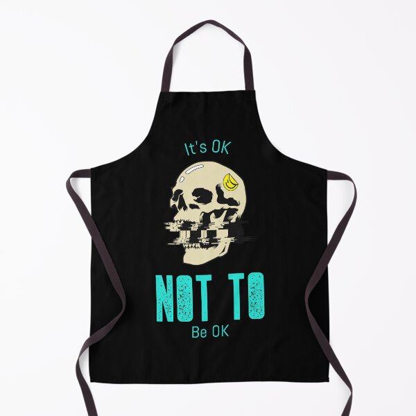 Item preview, Its OK To Not Be OK Skull designed and sold by beachchic.