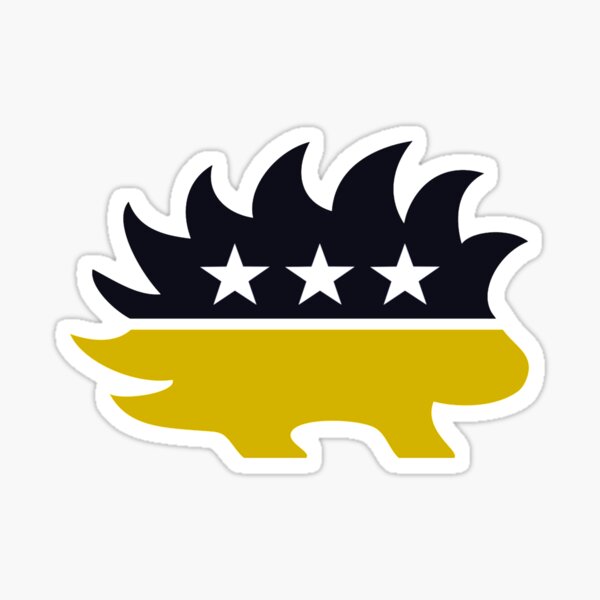 Anarcho Capitalist Libertarian Porcupine Sticker