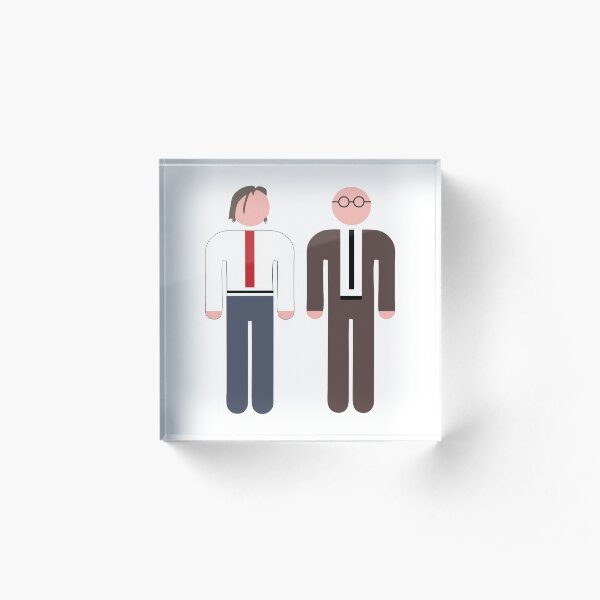 Richie and Eddie Acrylic Block