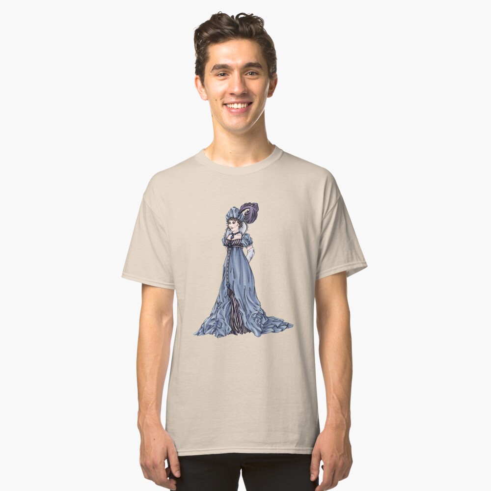 The Dowager Marchioness of Lavington - Regency Fashion Illustration Classic T-Shirt