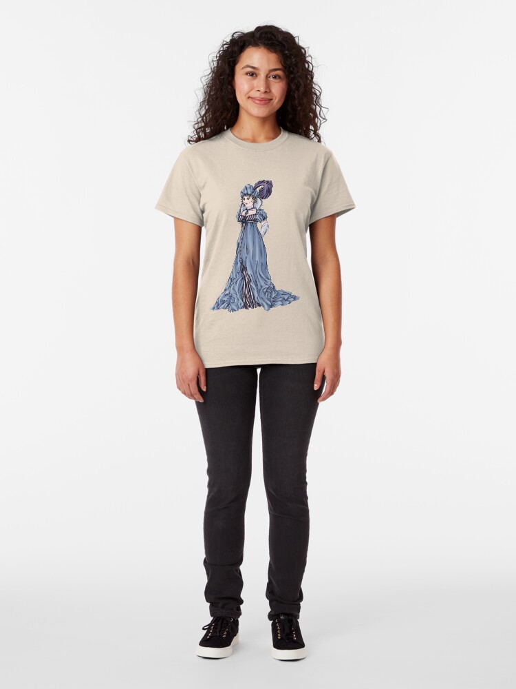 Alternate view of The Dowager Marchioness of Lavington - Regency Fashion Illustration Classic T-Shirt