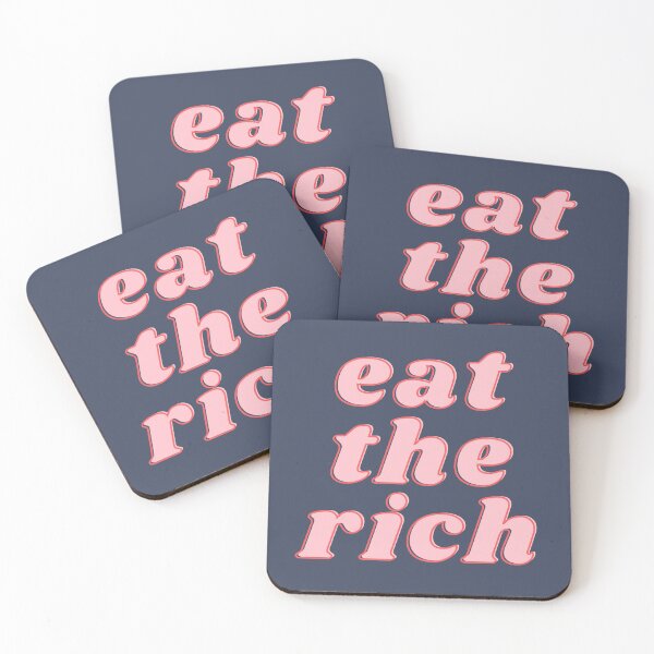 Item preview, eat the rich designed and sold by polishalpaca.
