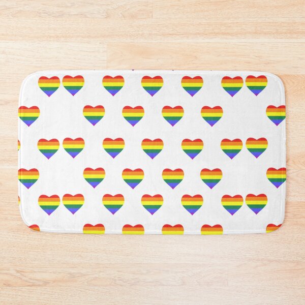 Item preview, Gay pride heart designed and sold by Pachoo.