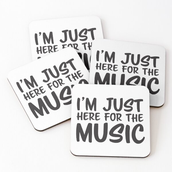 Item preview, I'm just here for the MUSIC designed and sold by ChailynReed.