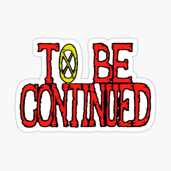 One Piece To Be Continued Sticker By Kakayo Redbubble
