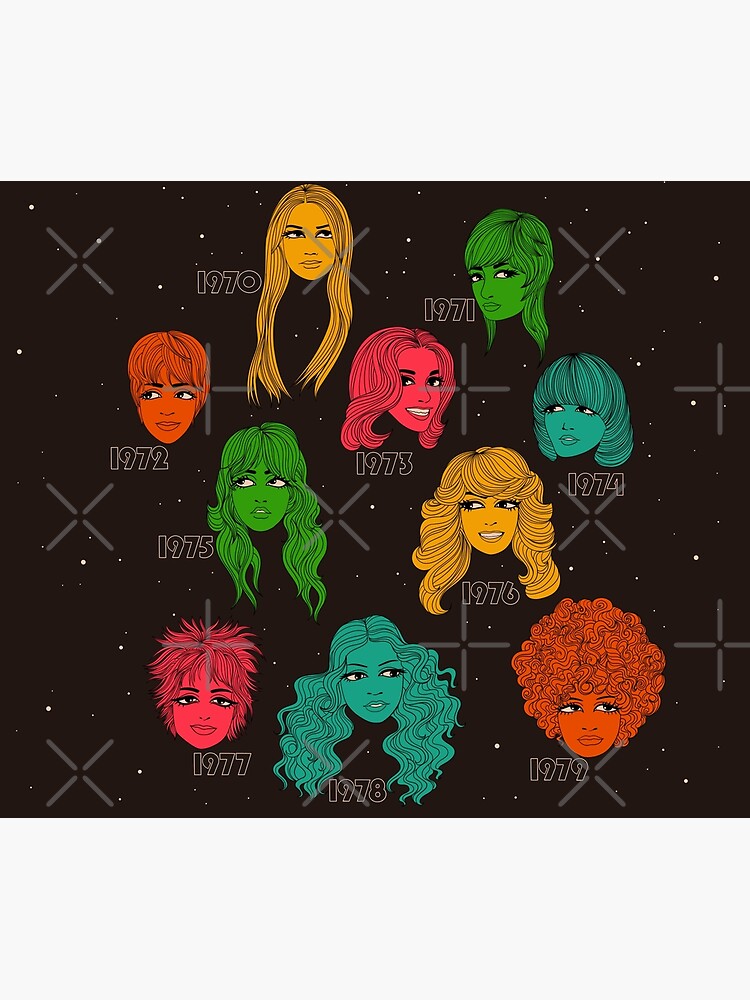 1970s hairstyles by MissPennyLane