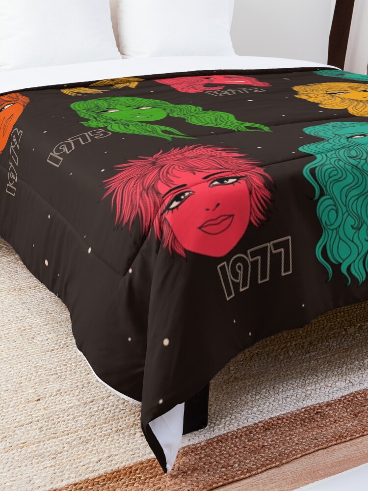 Alternate view of 1970s hairstyles Comforter