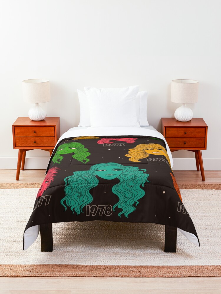 Alternate view of 1970s hairstyles Comforter