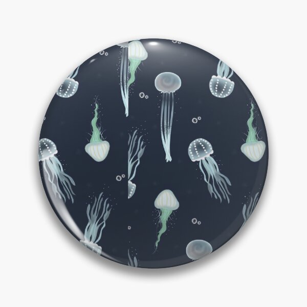 Item preview, Jellyfish pattern designed and sold by teal-studio.