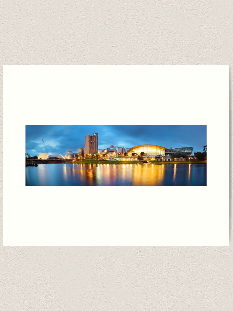 Alternate view of Adelaide, South Australia Art Print