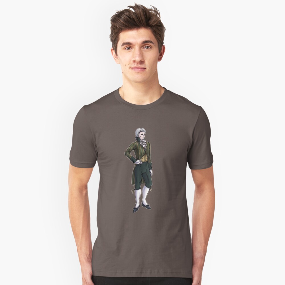 The Earl of Mooresholm - Regency Fashion Illustration Slim Fit T-Shirt