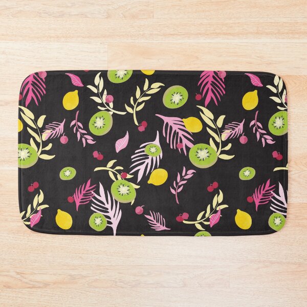 Item preview, Kiwi fruit and cherries pattern designed and sold by SweetCoolVibes.