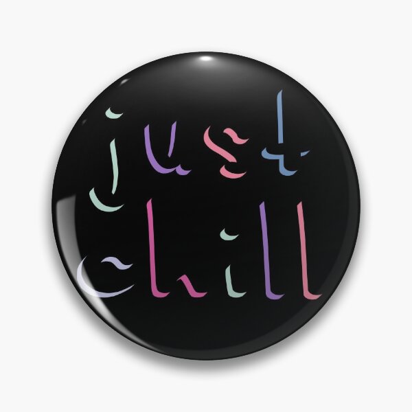 Item preview, Just Chill in Black designed and sold by sarahrinouye.