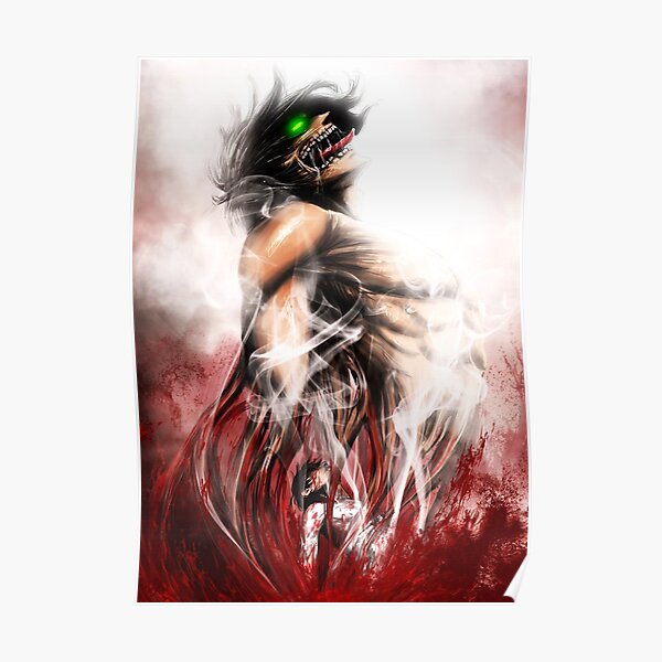 Attaque sur Titan Eren Poster