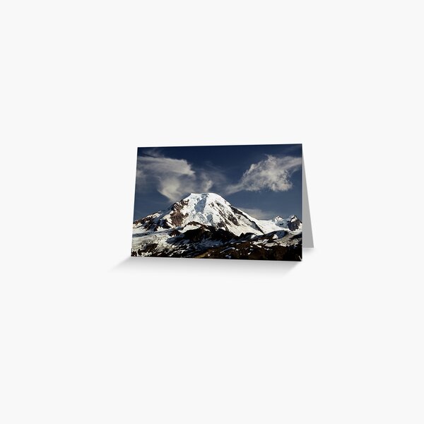 Mt Baker Greeting Card
