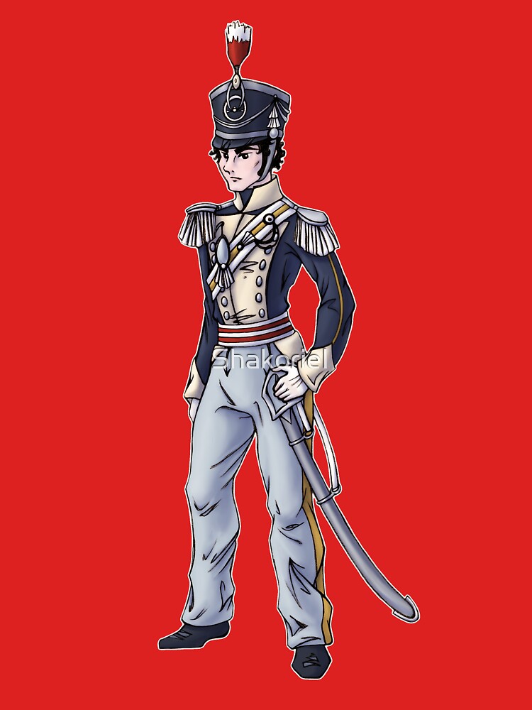 Captain Benjamin Shedfield - Regency Fashion Illustration by Shakoriel