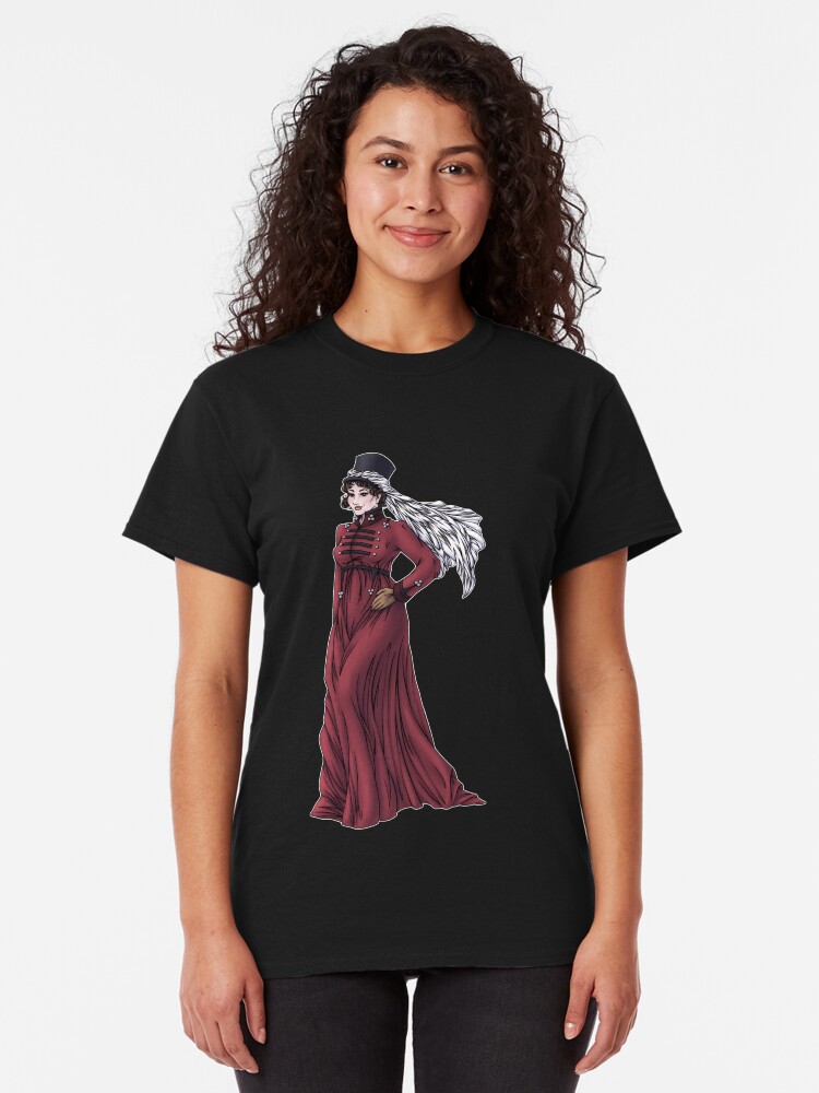 Alternate view of Miss Valeria Fulbourn - Regency Fashion Illustration Classic T-Shirt