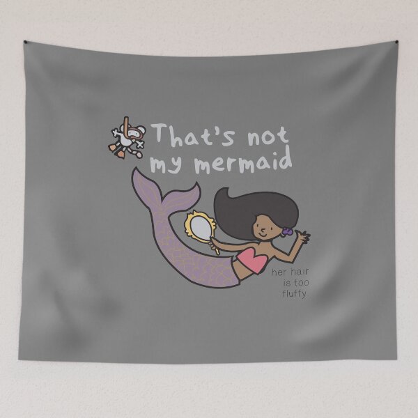 Item preview, That's not me mermaid - Tesco sorry for selling 'racist' T-shirt designed and sold by Nouni-abdo.