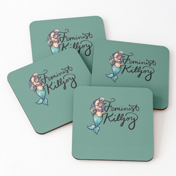 Item preview, Feminist killjoy mermaid  designed and sold by FrictionMaxxing.