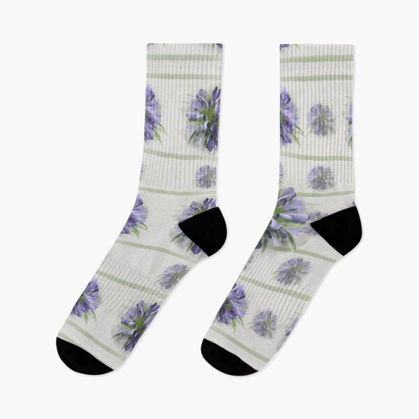 Item preview, Blue - purple flowers designed and sold by IvaW.