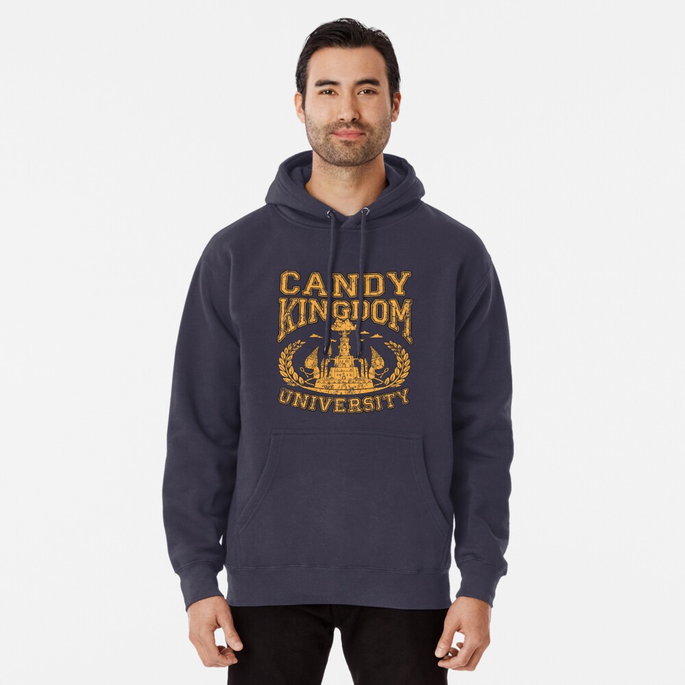 Universidad Candy Kingdom Sudadera con capucha