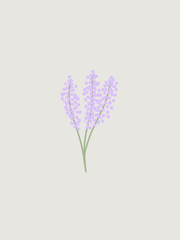 Thumbnail 6 of 6, Premium Oversized Hoodie, Simple Lavender designed and sold by AmandazDesigns.