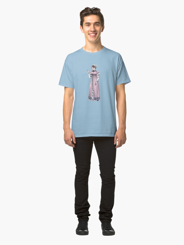 Alternate view of Lady Tabitha Newick - Regency Fashion Illustration Classic T-Shirt
