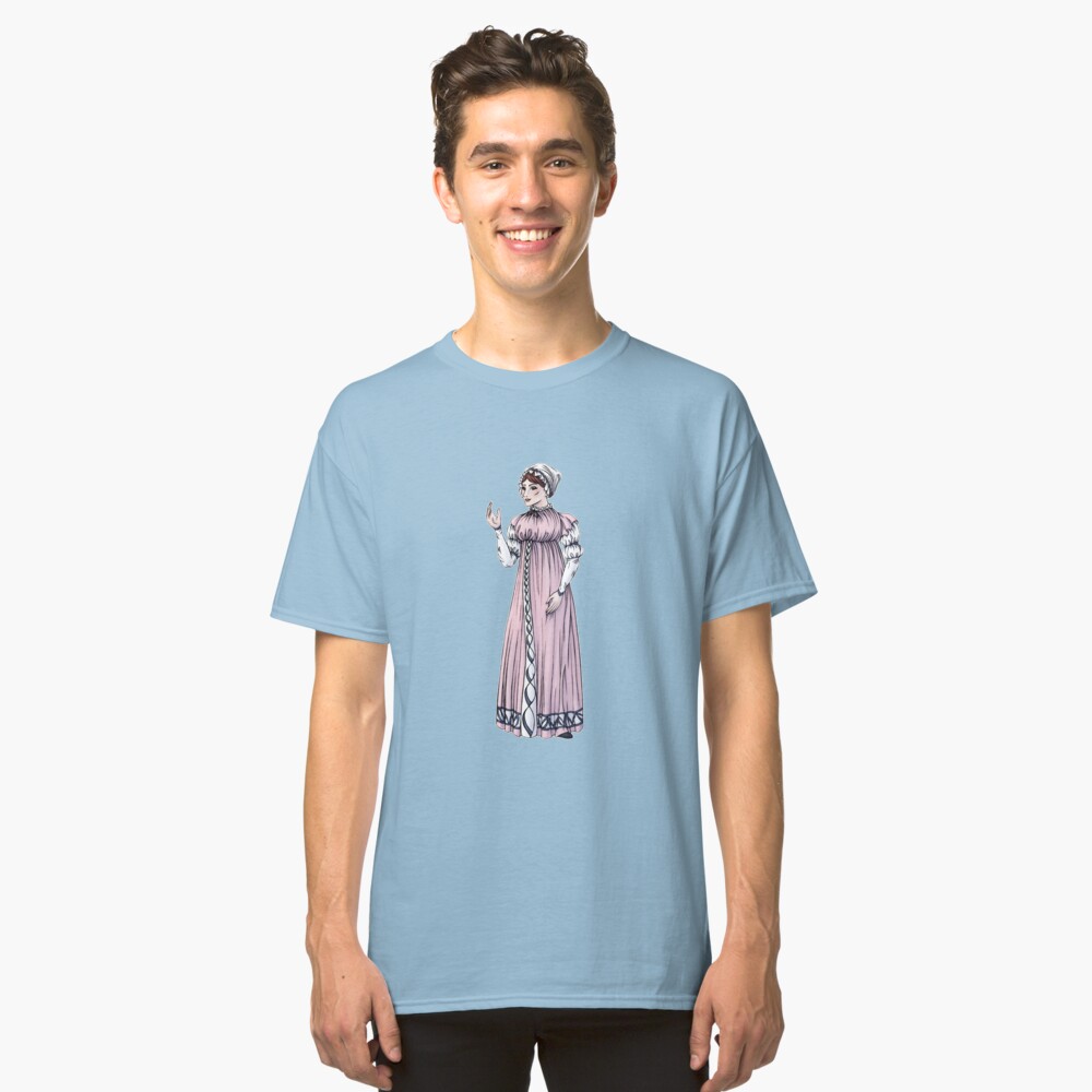 Lady Tabitha Newick - Regency Fashion Illustration Classic T-Shirt