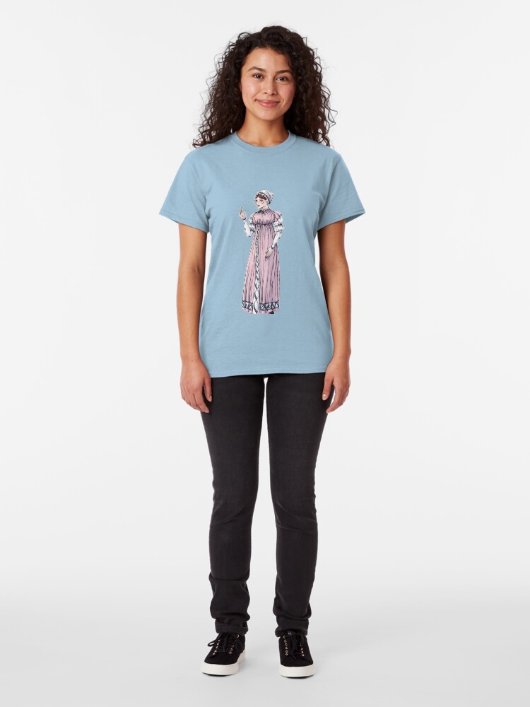 Alternate view of Lady Tabitha Newick - Regency Fashion Illustration Classic T-Shirt