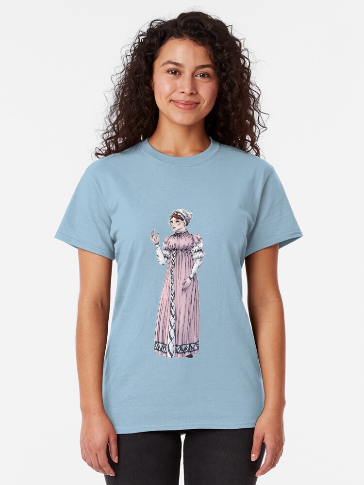 Alternate view of Lady Tabitha Newick - Regency Fashion Illustration Classic T-Shirt