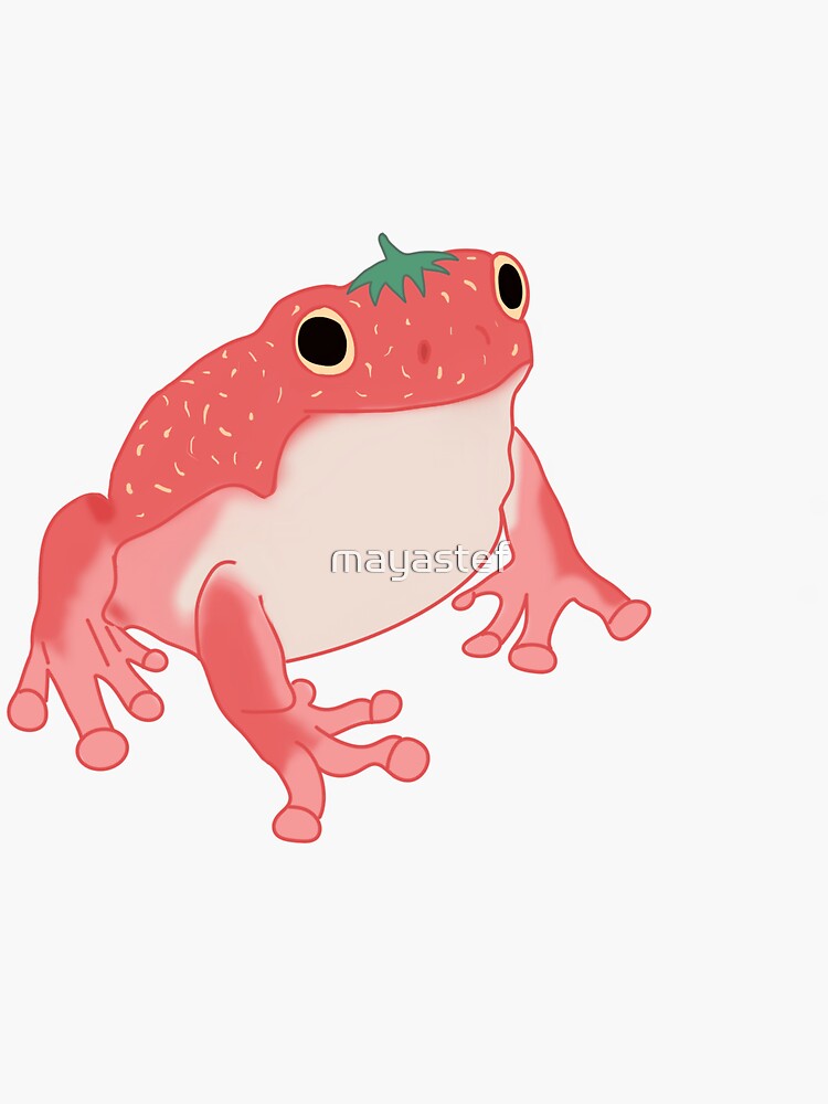 Strawberry Frog | Sticker